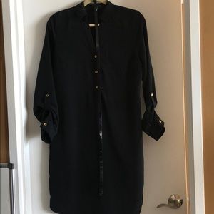 Ashton belted shirt dress